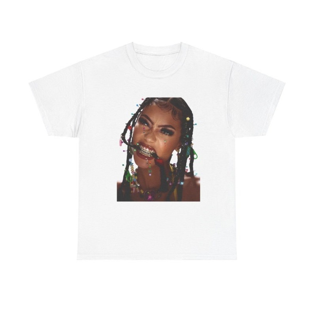 Coi Leray Graphic Tee White Shirt